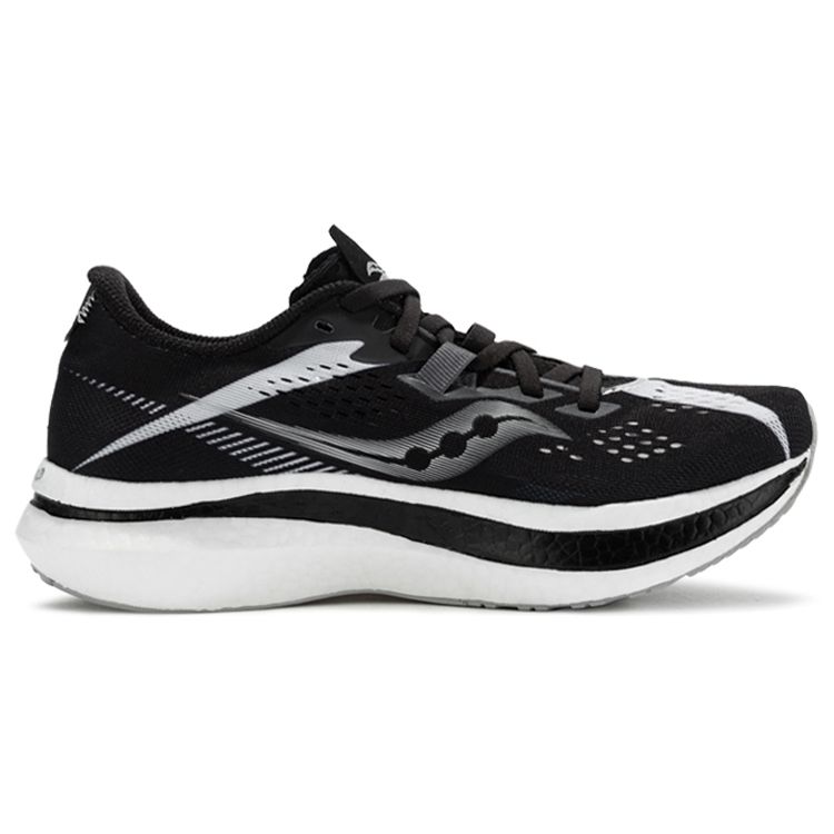 Saucony Women Endorphin Pro 2 Black White Running Shoes S10687-10
