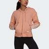 adidas Куртка с капюшоном на шнурке Женские куртки Розовый H07804