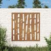 VidaXL Garden Wall Decoration 55x55 Cm Corten Steel Bamboo Design 824482