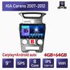 Wireless Car Radio Carplay For KIA Carens 2007-2012 Android Multimedia Video Player GPS Navigation WIFI 4+64GB