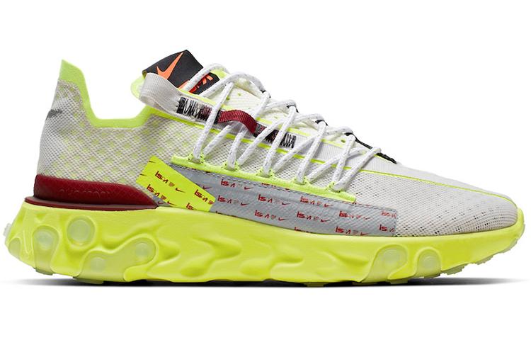 Nike React Runner Ispa Платиновый Оттенок Вольт Сияние Командный Красный CT2692-002