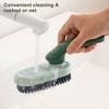Foldable Laundry Brush with Ergonomic Handle Rotating Soft Bristle Kitchen Scrubbing Brush Versatile Cleaning Tool