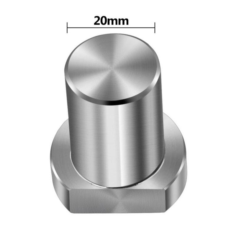 Workbench Tenon Stopper 20MM Bench Dogs Alloy Peg Brake Stops Clamp Quick Disassembly Woodworking Bench Brake Limit Block