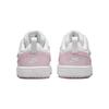 Nike Кроссовки для образа жизни Court Borough Low 2 SE Женские Детские Белый Розовый Пена DQ0493-100