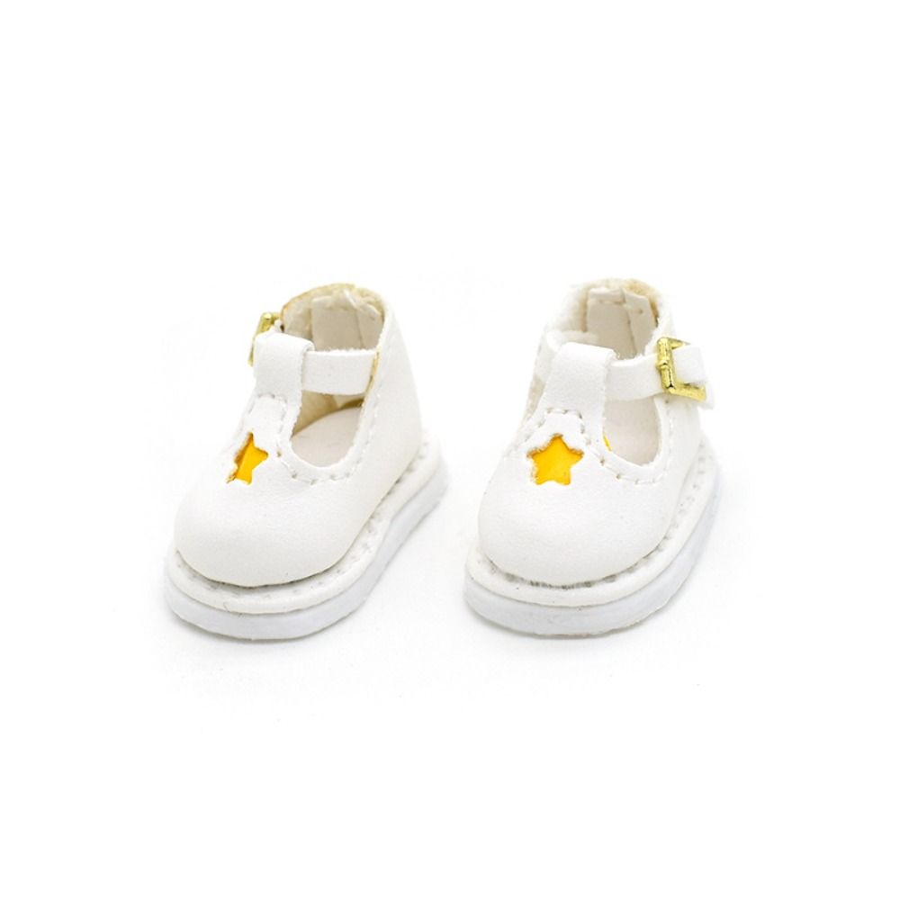 1 Pair Mini 1/8 Bjd Doll Leather Shoes High-top 1/8 Bjd Doll Boots Obitsu 11 Doll Boots Holala