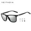 VEITHDIA Unisex Retro Aluminum+TR90 Sunglasses Polarized Lens Vintage Eyewear Sun Glasses