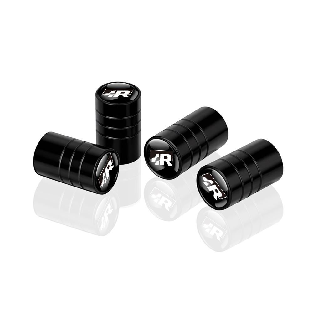 For Volkswagen n2For VW GTI Rline Jetta Golf 6 7 Beetle GTD R32 MK4 B6 motion Touran CC Auto Accessories 4pcs Car Wheel Air Valve Stem Cover Caps