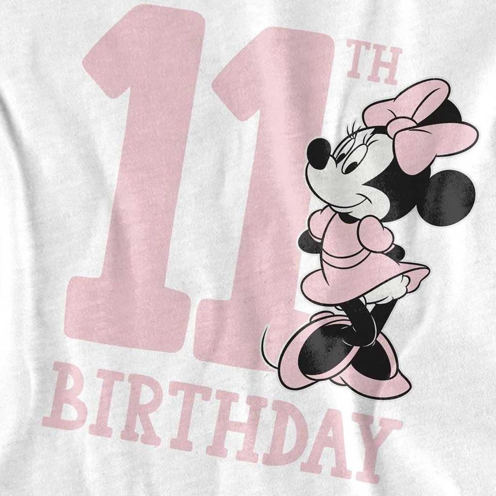 Disney Childrens/Kids Minnie Mouse 11th Birthday T-Shirt