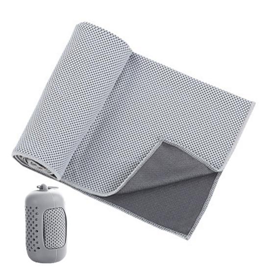 1 комплект охлаждающего полотенца для льда, портативное быстросохнущее супер впитывающее летнее охлаждающее полотенце для спорта на открытом воздухе и фитнеса