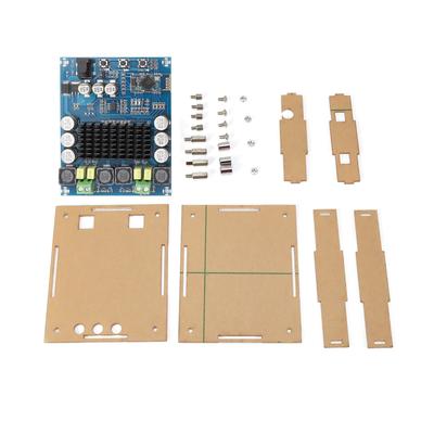 TPA3116D2 Bluetooth 4.0 Двухканальная 120 Вт+120 Вт Плата цифрового аудиоусилителя с акриловым корпусом