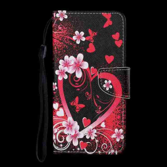 Кожаный чехол для Iphone 12 13 Pro Max, флип-кошелек, держатель для карт, модный чехол для телефонной книги с мультяшной росписью 12pro 13pro