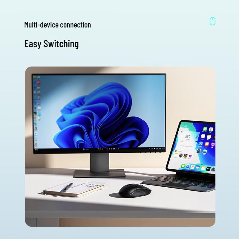 Многорежимная бесшумная офисная мышь Rapoo M350G