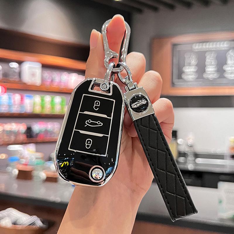Чехол для ключа Peugeot для моделей 308, 301, 408, 308s, 3008, 2008, 508