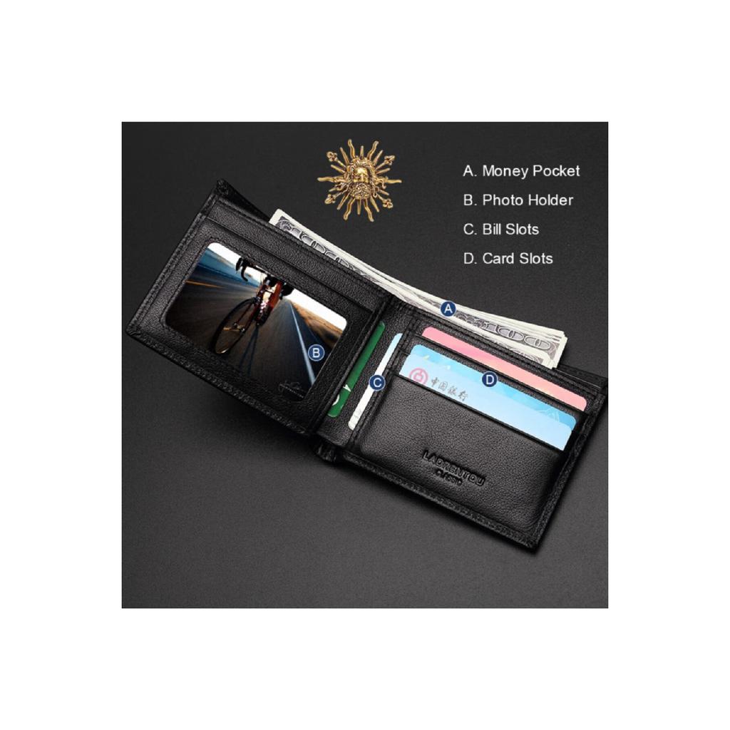 Сделано в Италии Мужской кошелек из натуральной кожи Мужская визитница