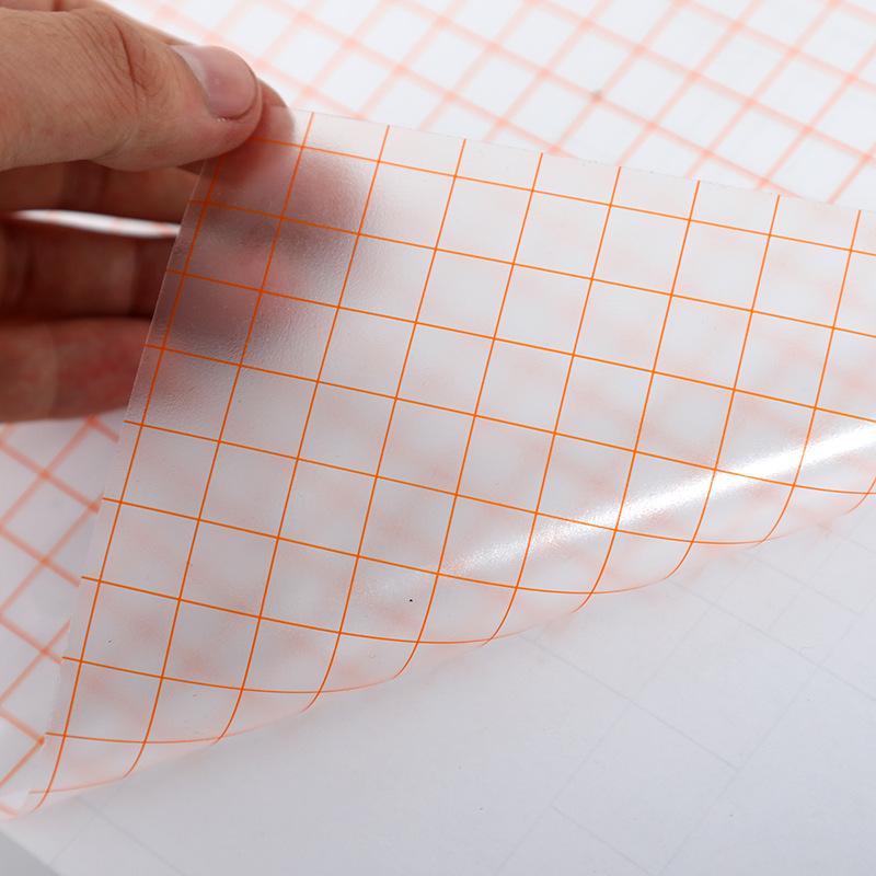 Самоклеящаяся прозрачная ПЭТ виниловая сетчатая монтажная пленка-наклейка