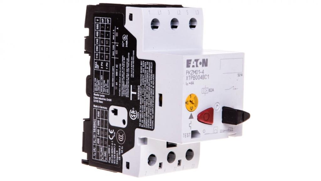 Motor Circuit Breaker Pkzm01-4 3P 1.5Kw 2.5-4A 278482