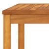 4 Piece Garden Lounge Set with Cushions Solid Acacia Wood