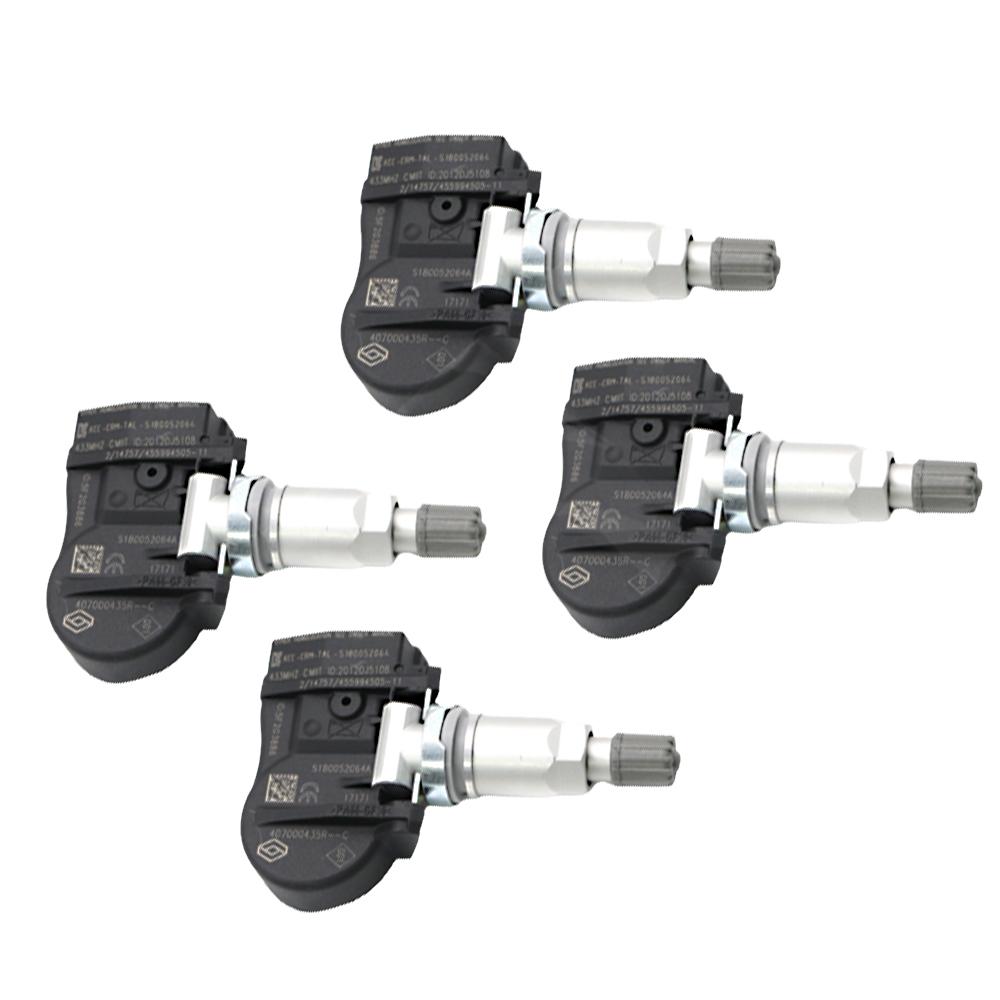 4 шт. Датчик давления в шинах TPMS для Renault Fluence Gran Laguna Megane 40700-0435R, S180052064Z, S180052004, 407003743R