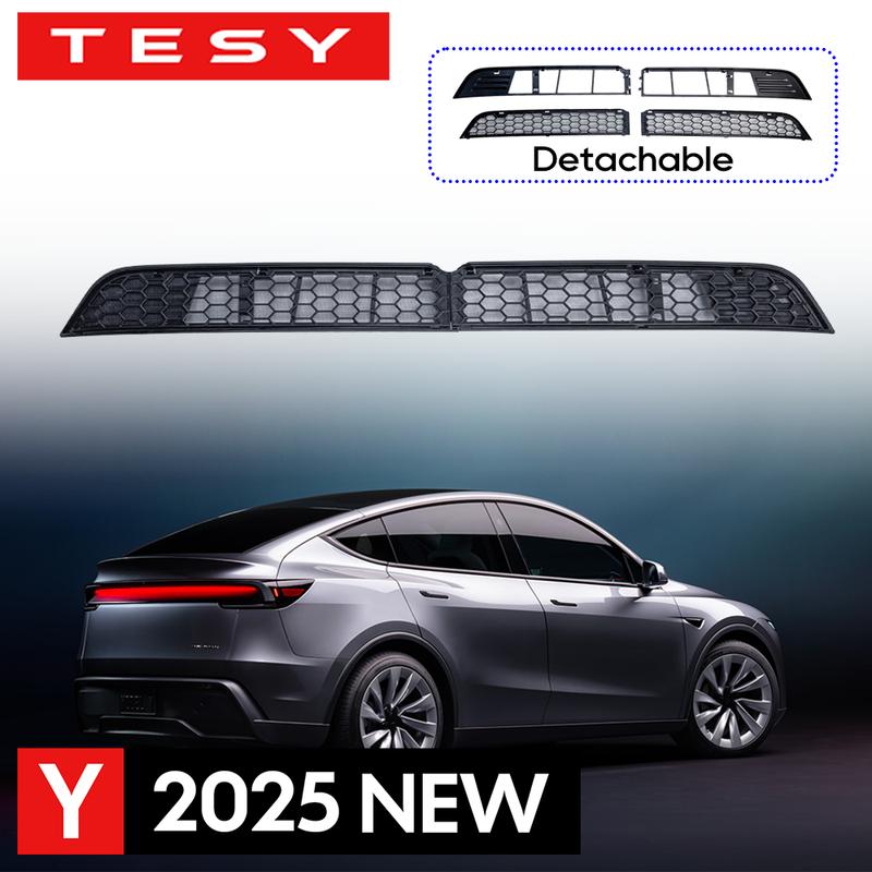 For Tesla Model Y Juniper 2025 Launch Lower Bumper Anti Insect Net Anti Dust Proof Inner Vent Grille Cover Front Cover