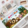 Mouse Pad MousePad Non-slip M-Masha Cartoon Funny Lockedge Office Student and Gaming Bear Thickened Large Writing Pad Cushion
