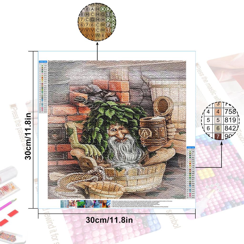 DIY Алмазная картина Treant Набор для вышивки крестом Мозаика Искусство Алмазная картина Полный круг/Квадратный алмаз Украшение дома