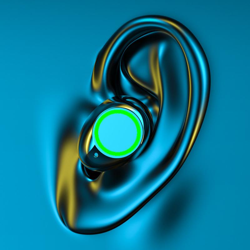 Новая Bluetooth-гарнитура M100 с большим экраном, бегущей лошадью, лампой, цифровым дисплеем и мобильным источником питания с цифровым дисплеем, спортивные наушники-вкладыши