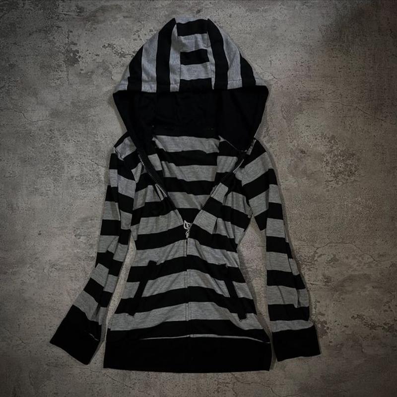 2KWEIRD Модная Милая Повседневная Y2K Толстовка с капюшоном Уличная Мода High street Y2K С длинным рукавом Топ Классическая Минималистичная Одежда Уникальная Хип-хоп