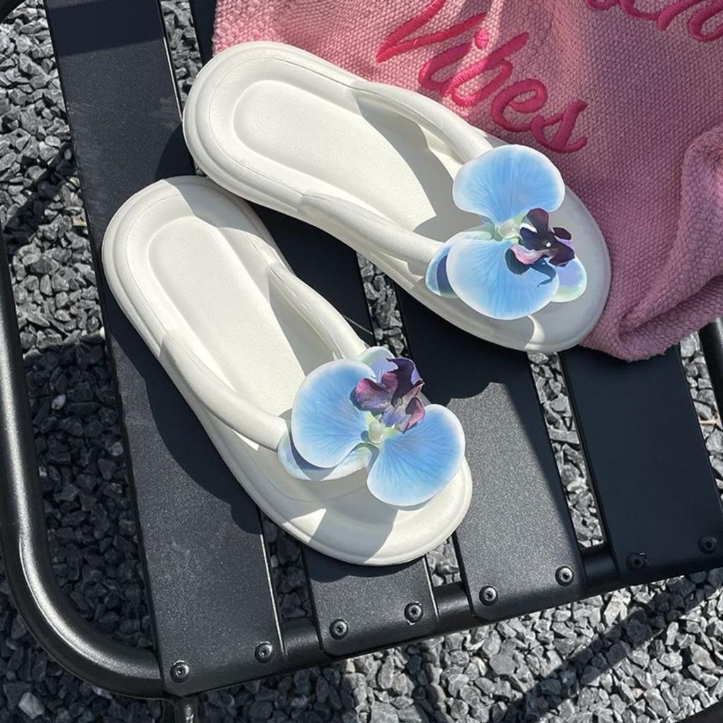 Тапочки для женщин, подходят для дома и улицы, нескользящие, толстая подошва, высокоэстетичные сандалии, подходят для женской улицы