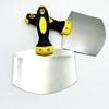 Stainless Steel Ash Shovel Arc Plaster Trowel Spatula Paint Feed Filling Scraper  Home