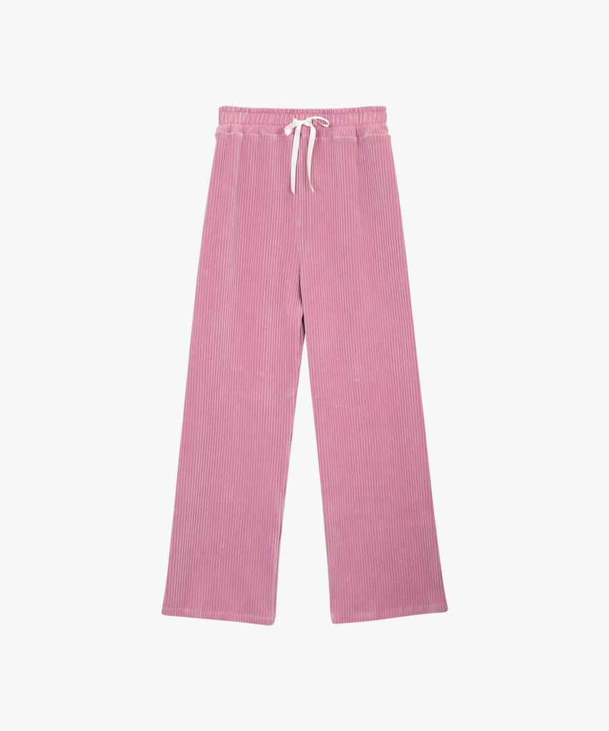 PINK PINEAPPLE Cozy Cordu Pants_Pink