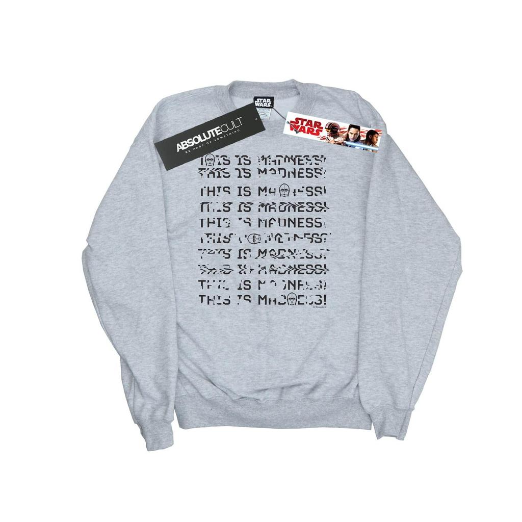 Star Wars Mens C-3PO Glitch Sweatshirt