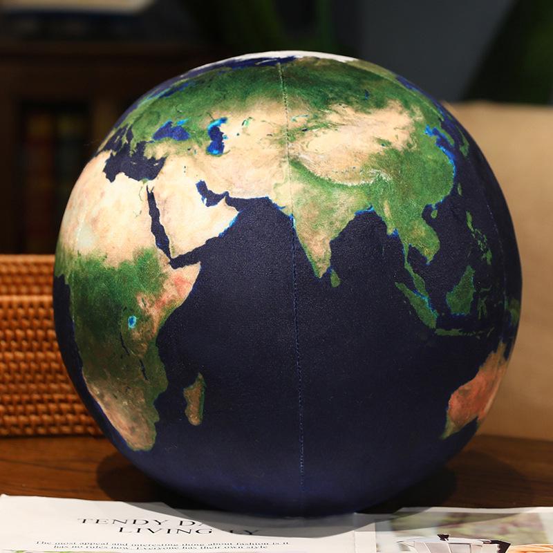 3D плюшевые подушки Земля, Луна, Марс и Солнце - развивающие сферические игрушки