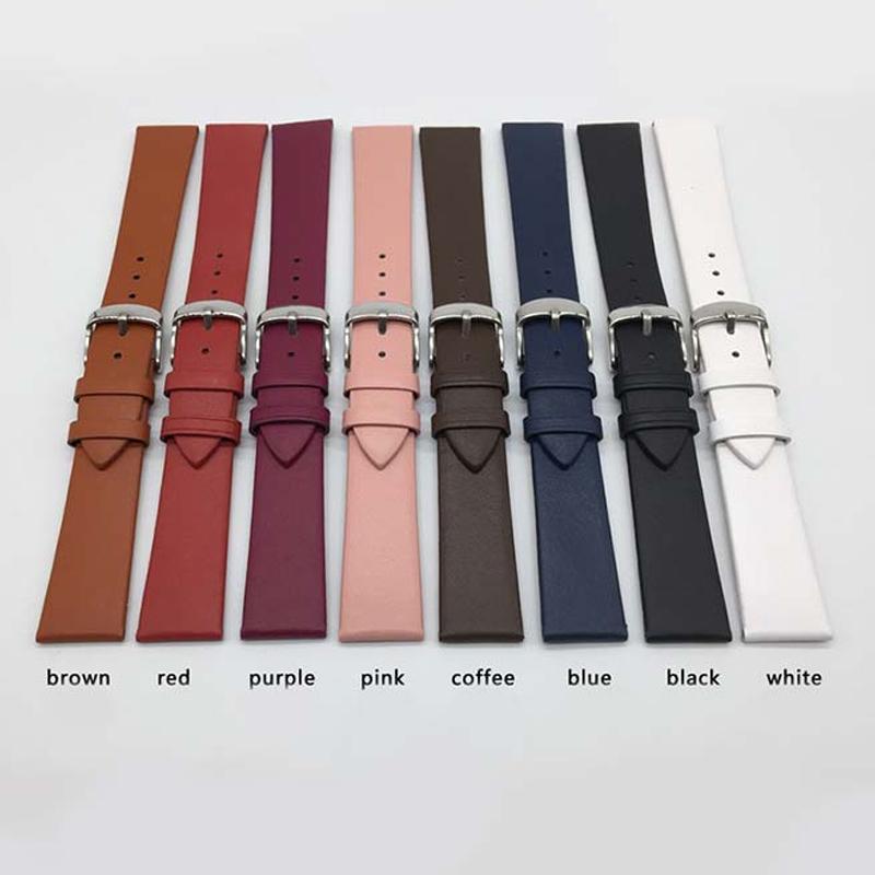 1PC Popular Leather Watch Strap Smooth Hot Sale High Quality Business