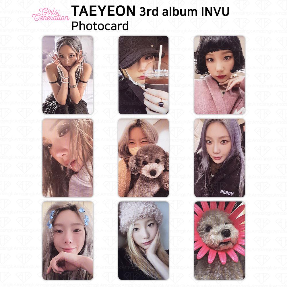 Третий альбом Тэён из SNSD GG Girls’ Generation Официальная фотокарточка INVU KPOP
