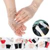 Spring Summer Dance Sunscreen Lace Gloves Short Gloves Fingerless Mittens Driving Gloves
