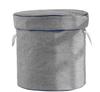 Health Life Toy Storage Bag, Toy Box with Lid, Large Capacity, 1.5m Diameter, with Lid, for Play Mats and Play Areas, Gray