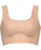 Gocochi Wireless Bra Feels Like Not Wearing Stays and Creates an Uplifted Bra Top CGG510 PO L Half-Top [Wacoal] You're Anything, Cool, Bustline.