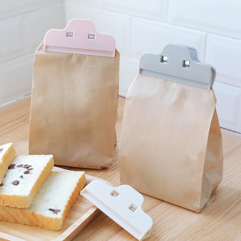 Зажим для запечатывания пакетов для сухофруктов, большой зажим для закусок, влагостойкий пластиковый запайщик пакетов, зажим для закусок