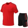 Men's Summer Quick-Dry Sports Suit - Short Sleeve, Loose Fit, Fitness & Running Wear