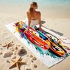 Lightning McQueen beach towel Outdoor camping Beach towel for vacation swim Outdoor pool Absorbent bath towel