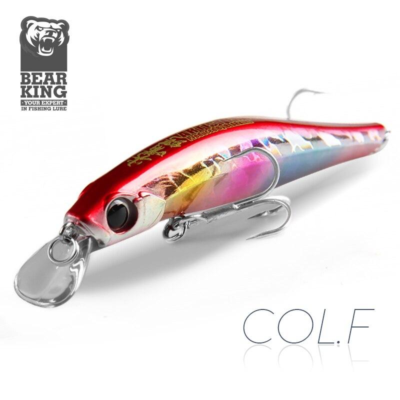 BEARKING 10,5 см 16 г 8 см 8,5 г хорошие рыболовные снасти блестящие тонущие приманки Minnow Crank система с фиксированным весом воблер приманка Isca искусственная