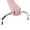 Marine Boat Handle Door Grab Bar Handrail Oval Stainless Steel Rail Grip for Hatch Deck Boat Accessories 220/230/400/450/600mm