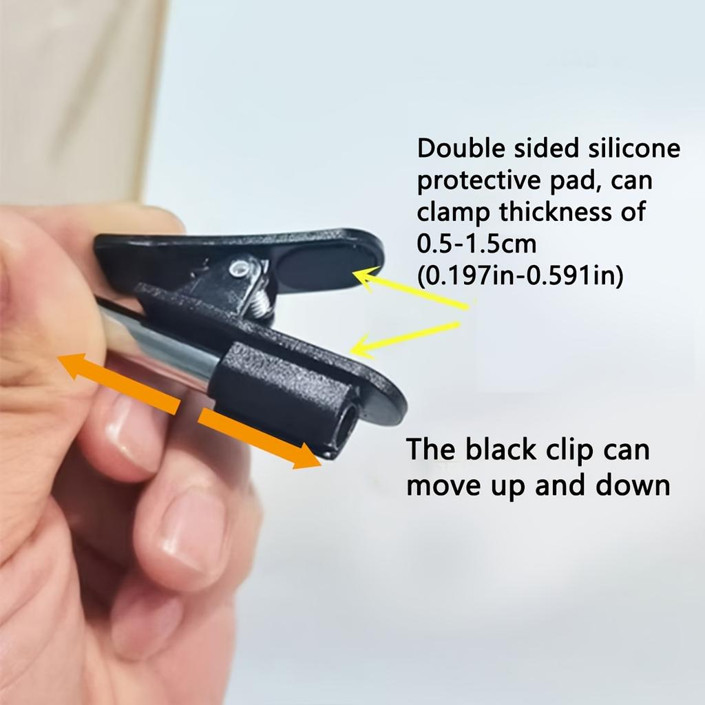 Водонепроницаемый антибликовый зонт для телефона для прямой трансляции, мини-солнцезащитный козырек для велосипеда, милый зонтик с зажимом, маленький декоративный зонтик