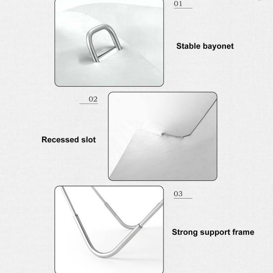 Дровяная яма для костра Высокая прочность Жаростойкий Не легко деформируется Съемная дровяная чаша с сумкой для хранения Принадлежности для кемпинга