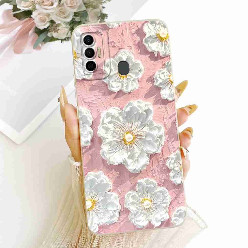 Для Tecno Spark 7 Модный Дракон Ударопрочный Защитный Чехол для Телефона Spark7 7P 7Pro KF6 KF7j Мягкий Силиконовый Чехол