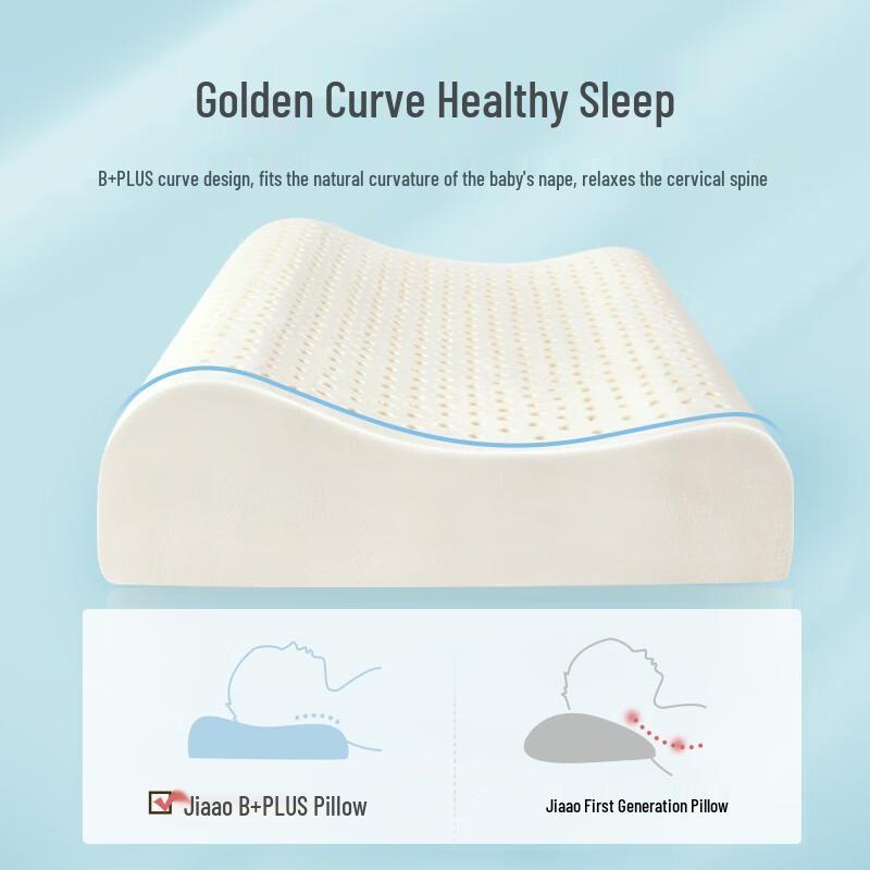 JAGO Natural Latex Pillow for Kids