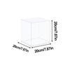 1pcs Clear Acrylic Display Case Countertop Box Organizer Stand Dustproof Protection Showcase Display Box