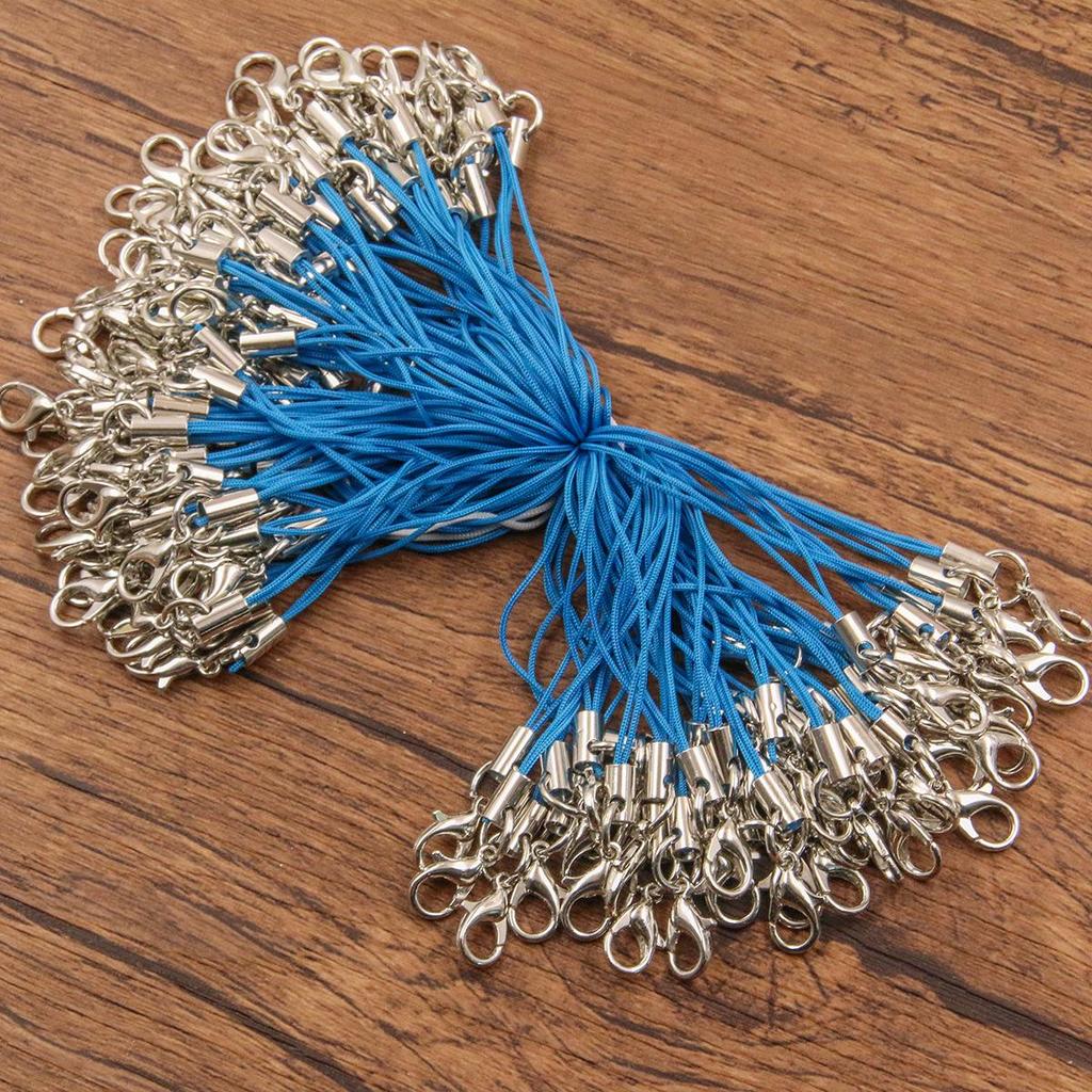 20-Color DIY Jewelry Lobster Clasp Strap - 67mm Mobile Phone/Pendant Rope Accessory
