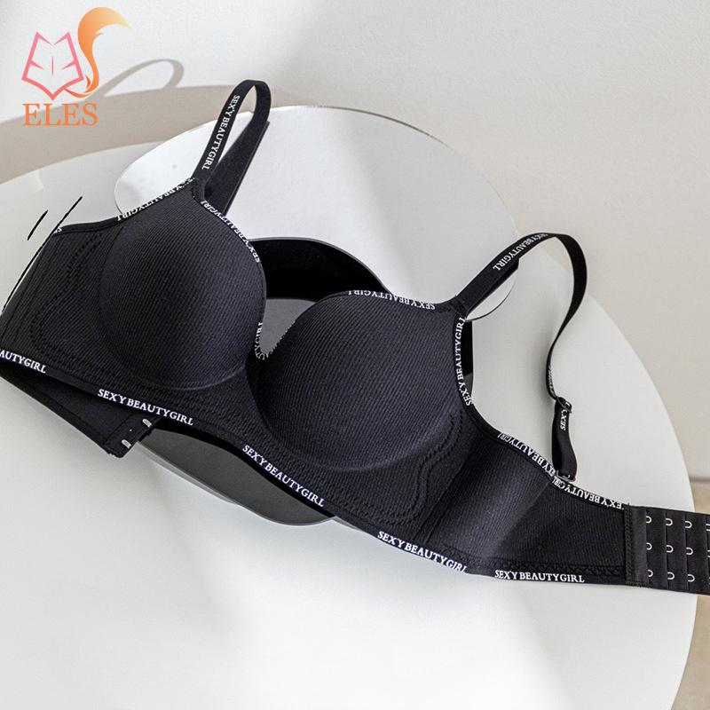 Seamless Shaping Anti-sagging Non-empty Cup Bra 5CM Thick Bras for Flat Chest and Small Chest Women