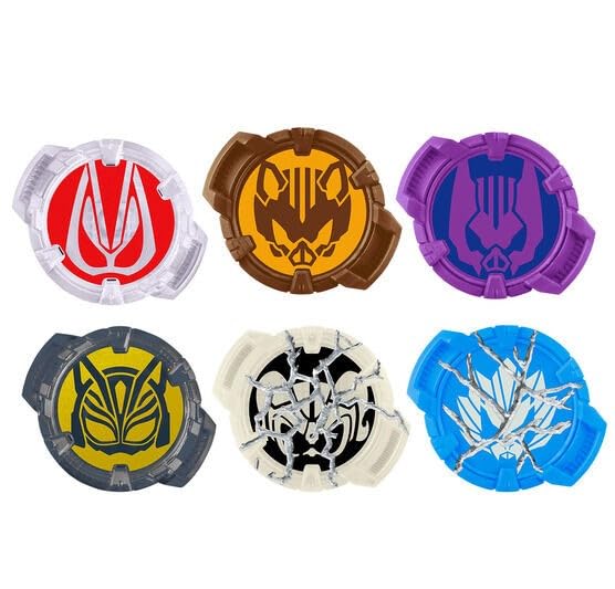 DX Kamen Rider Geets Sound Core ID Tsumuri Kamen Rider Core ID Set 03 (Hidetoshi & Ver.) +